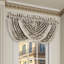 Brunello Damask Swag Window Valance