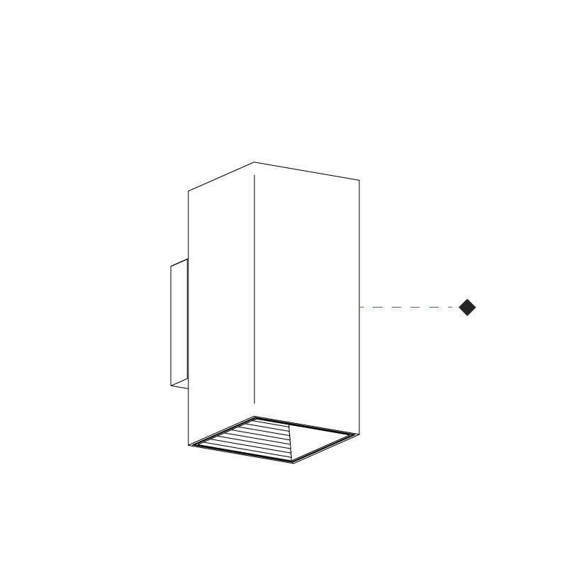 Dau Doble 2 - Light Flush Mount, Matte White Lacquer 