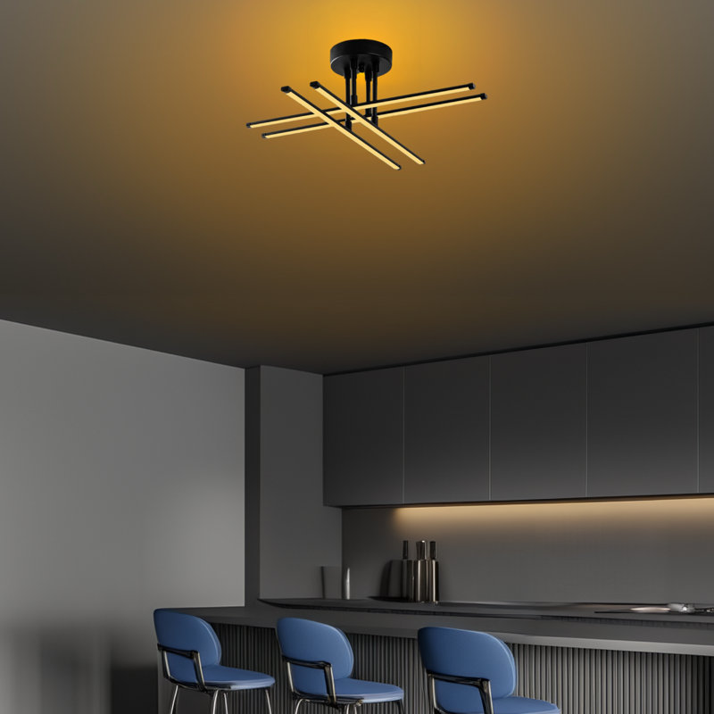 Eicholtz LED Chandelier, Black