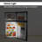 Conserv 19in Stainless Compact 2 Door Refrigerator 4.5cf Reversible Door 115V-79031374