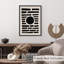 Abstrait abstrait II, reproduction d'art moderne sans cadre Mid-Century-153428707