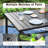 Dayshanay 8-Person Rectangular Rattan Patio Dining Set