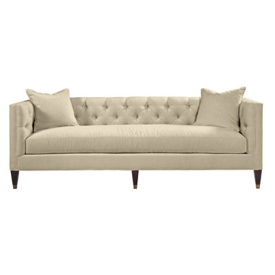 Wright 96" Tuxedo Arm Sofa with Reversible Cushions