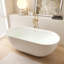 Baignoire de trempage autoportante 59 po. Surface solide