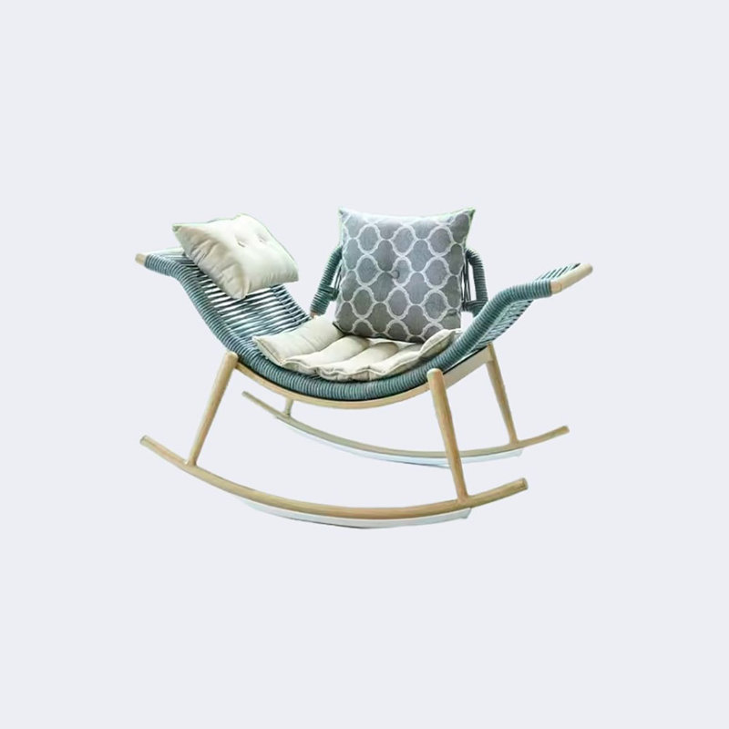 Chaise berçante moderne simple et sophistiquée