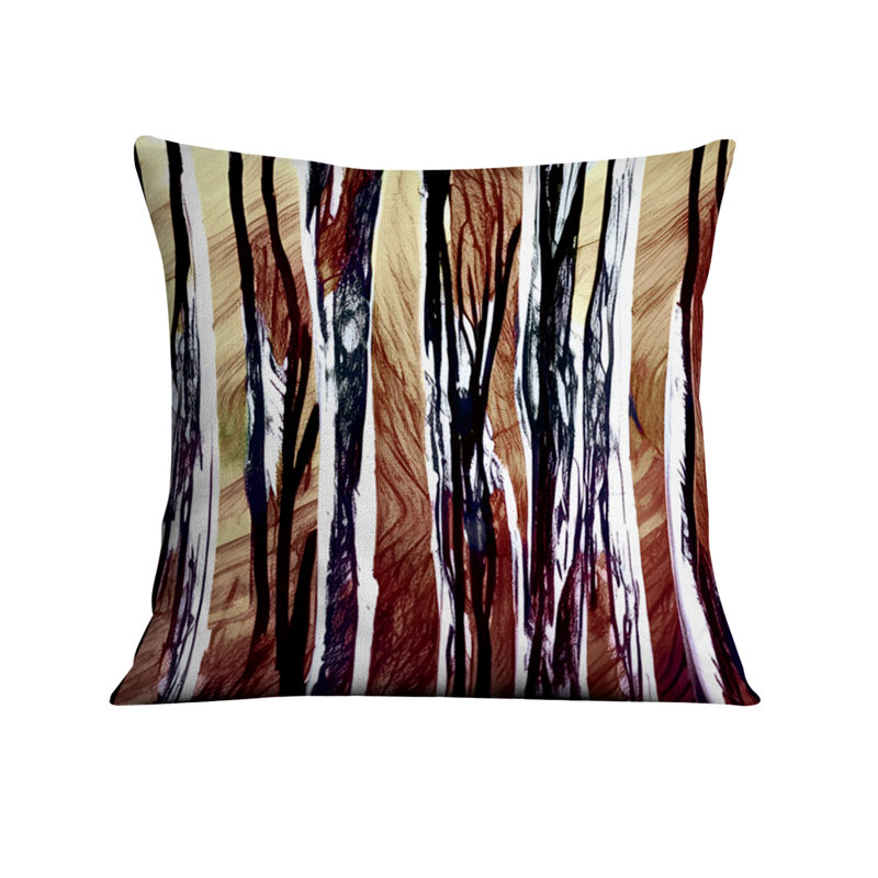 Coussin décoratif, Housse de coussin seulement - sans coussin, H 16 po x l 16 po