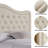 Adjustable Headboard with Fine Linen Upholstery and Button Tufting for Bedroom, Queen-772496526-772496514