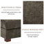 Canapé modulaire rembourré 3 pièces en chenille 3 pièces-690316134