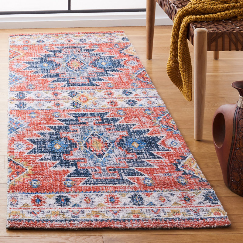Giannina Hand Tufted Performance Southwestern Rug, Runner 2'3" x 8'