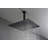 16" Matte Black Bathroom Luxury Shower Head-122404498