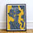 Seattle City Map - Unframed Graphic Art-31737714