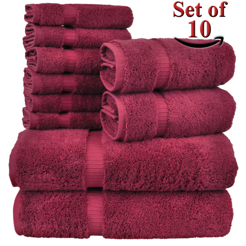 Orchid Super Plush Mulit-Size Set, Cranberry