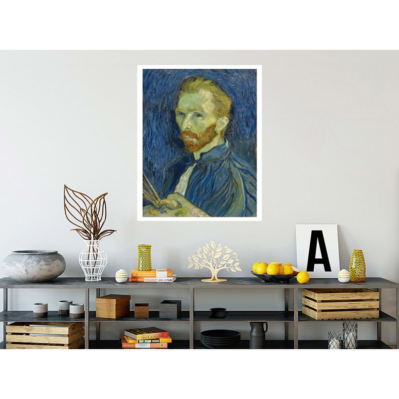 Autoportrait par Vincent van Gogh - Estampe numérique, H 40 po x l 32 po