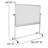 Hendrick Double-Sided Mobile Whiteboard with Pen Tray-88912390-82093460