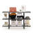 3-Tier Wide Display Shelf - Space-Saving, Sturdy Design, Lightweight For Living Room And Home Office-1717164234