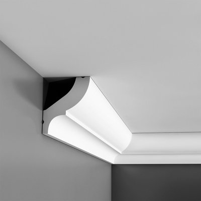 Durofoam, blanc apprêté H 2 3/8 po x l 78 po x P 2 po