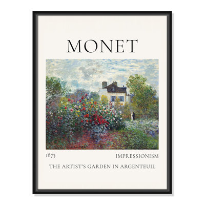 Rocchetto "Artists Garden in Argenteuil" Print