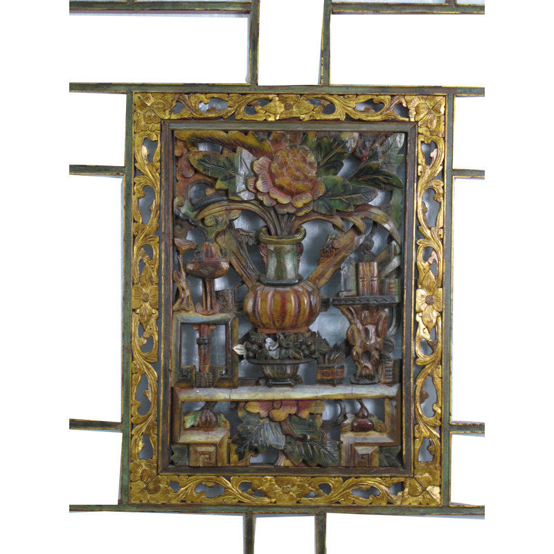 Asian Classic Solid Wood Wall Décor