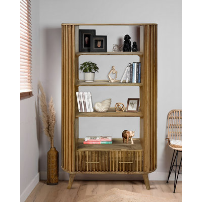 Braga 175cm H x 70cm W Standard Bookcase