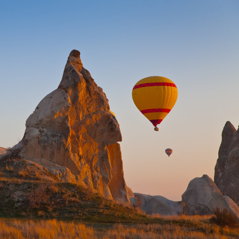 Cappadocia - Wrapped Canvas Print, 76cm H x 76cm W x 3.8cm D