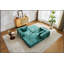Canapé à compression, canapé-lit à plancher convertible avec structure fixe, causeuse modulaire sans os, aucun assemblage requis, tissu chenille pour le salon et la chambre à coucher-1801246479