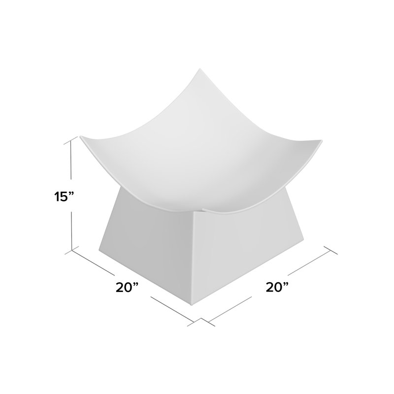 Hoy Round Steel Wood Burning Fire Pit