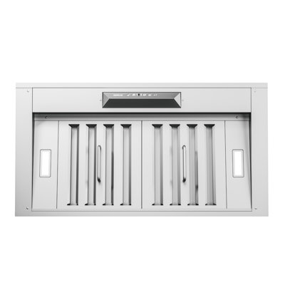 Hotte encastrable 30 pouces 1000 CFM avec lumières DEL en acier inoxydable Zephyr Tornado II