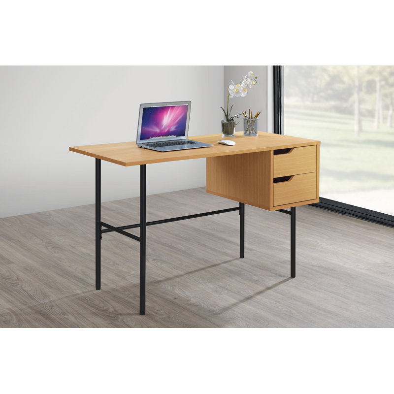 Metal Base Writing Desk