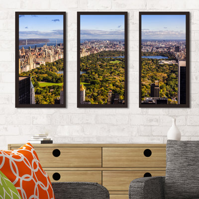 " New York Central Park I " 3 - Pieces