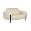 Danery Faux Leather Armchair-753839342