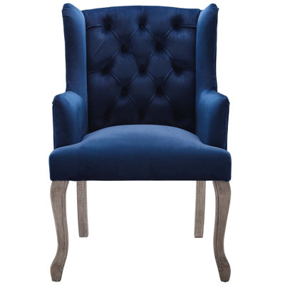 Modway Porch & Den Thornton Vintage Velvet Dining Armchair