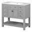 Ensemble de meuble-lavabo simple 36 po avec plateau en résine Rucci