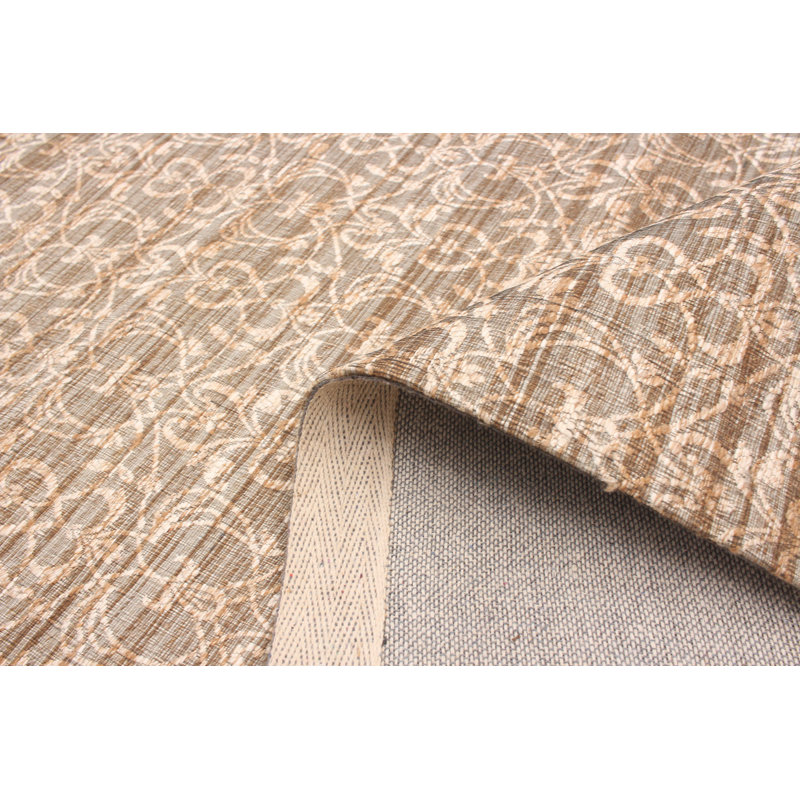 Haryln Chenille Geometric Indoor Rug