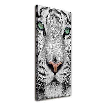 White Tiger - Wrapped Canvas Print