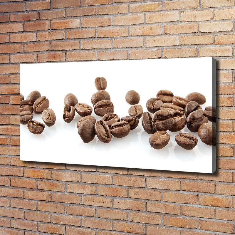 Coffee Beans - Wrapped Canvas Print