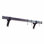 Handcrafted Rolled End Bar ONLY, Hammered Steel (Requires Wall Bracket Or Ceiling Hooks)
