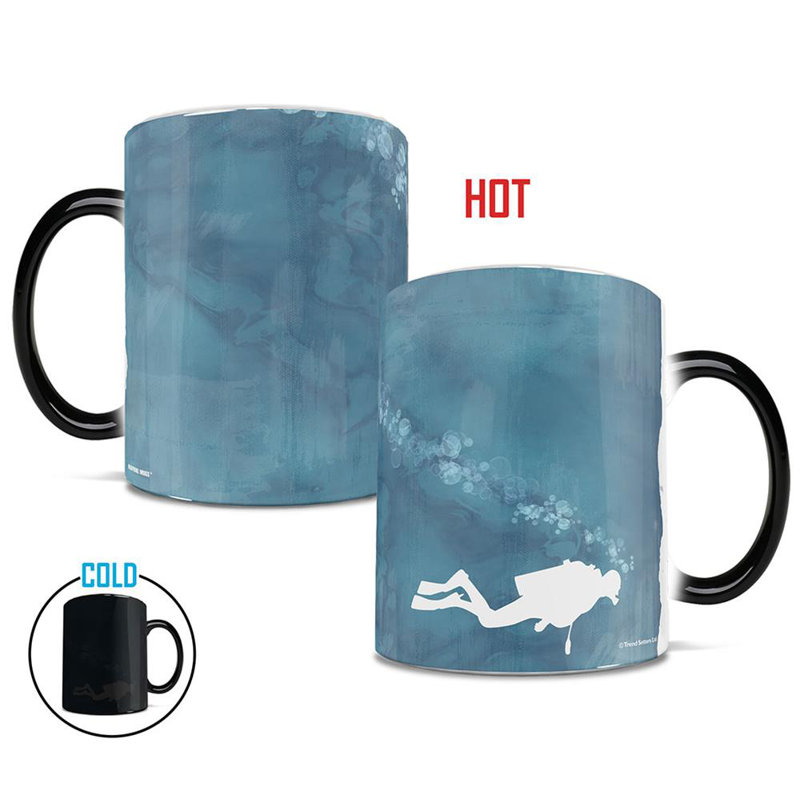 Verres à changement de chaleur Finch Deep Sea Scuba Diver Morphing - 11 oz