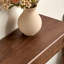 Console rectangulaire en bois massif noyer-466890909