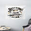 Winston Porter Funny Wall Hanging Tapestry Biscuiting is My Job Chef Persian Orange Black-1950957721