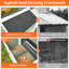 Wooden Chicken Coop, Large Outdoor Hen House With Run And Nesting Box Poultry Cage, Rabbit Hutch, Waterproof Anti-UV Panel For Backyard