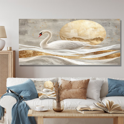 Art mural Dorothé dansant du cygne III - Cygnes