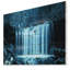 Chutes d'eau en bois noir et blanc - impression de paysage-49147811-49147815