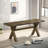 Knotty Nutmeg Dining Bench