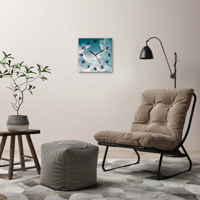 Ijnanya Glass Wall Clock