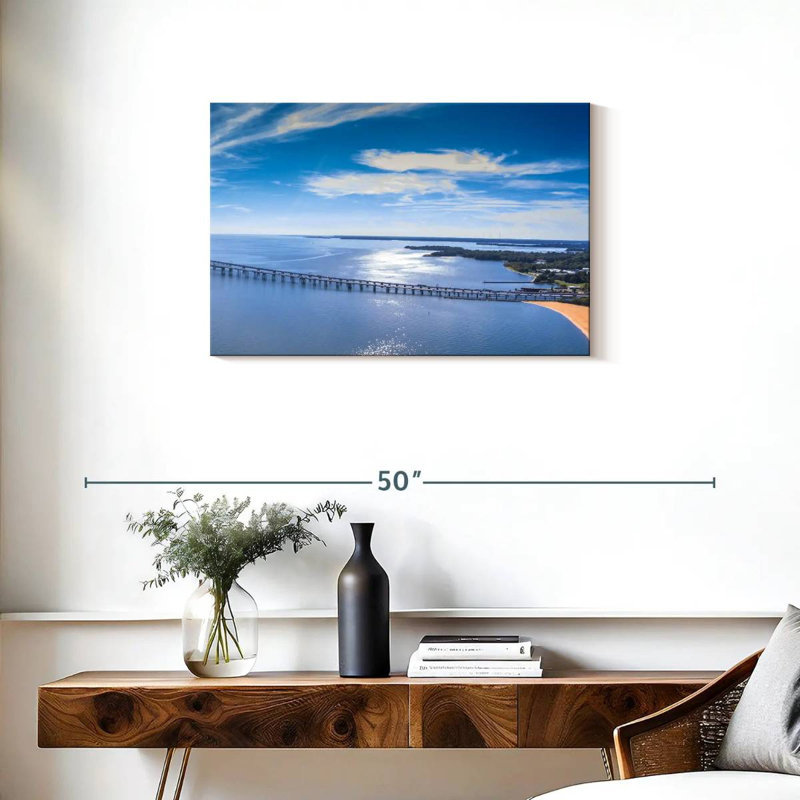 Lilie Chesapeake Bay Bridge Panorama, 20" H x 30" W