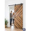 Ensemble de quincaillerie de porte de grange simple standard haut de gamme à profil bas-640273957
