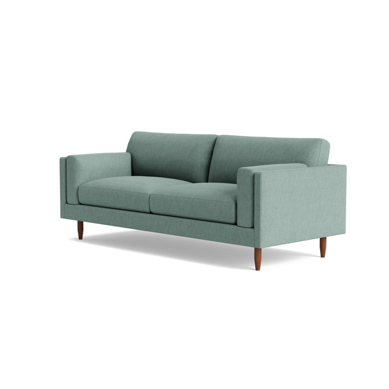 Skinny Fat Sofa ("85"), Performance Weave - Spa