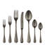 Epoque Pewter Flatware Set - 32 Pieces - Black Gold-87280516