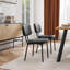 Chaises de salle à manger rembourrées en faux cuir Aura-1686243750
