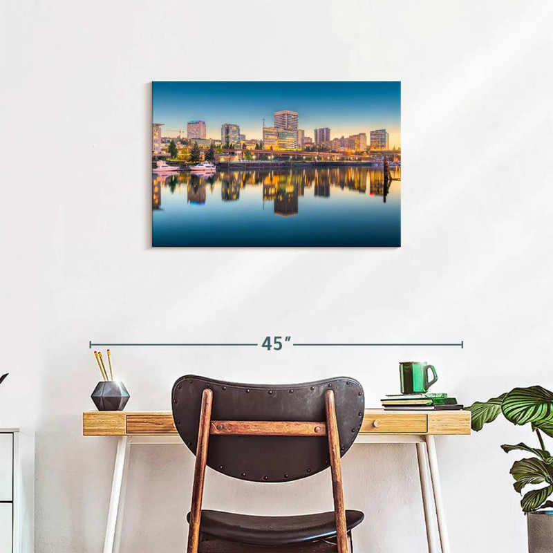 Downtown Tacoma Skyline, 20" H x 30" W